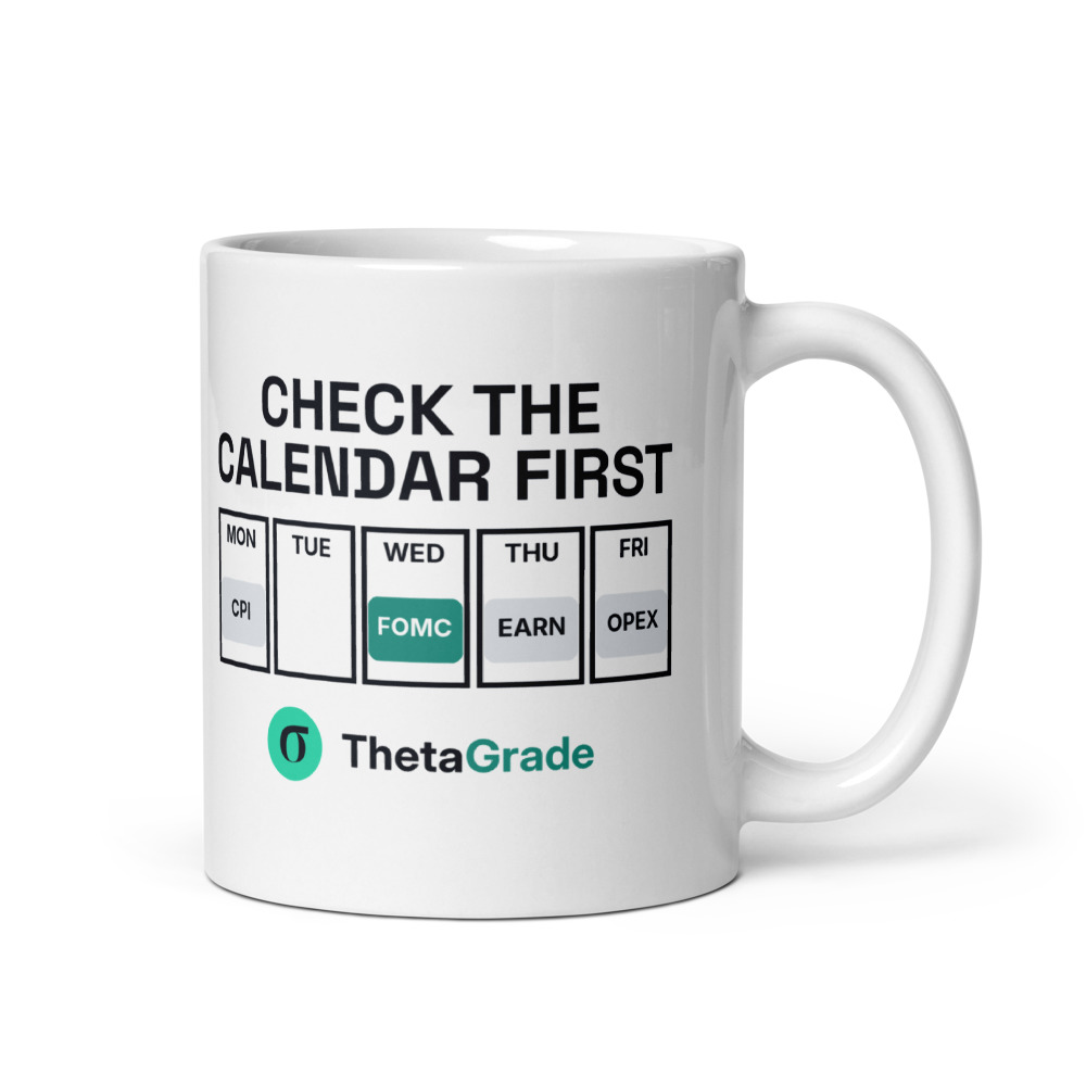 Check the Calendar First Mug